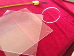high temperature clear quartz glass plate