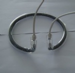 220V 1300W circle carbon fiber  infrared quartz heating lamp