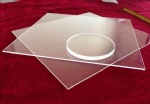 high temperature clear quartz glass plate